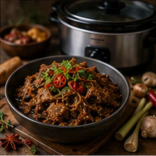 Indonesisch Runderrendang