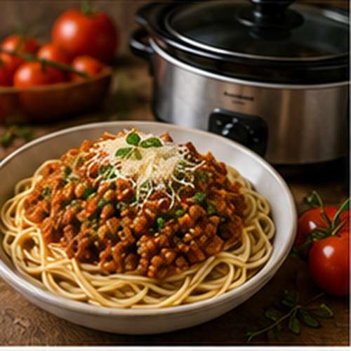 Vegetarische Linzen-Groenten Bolognese